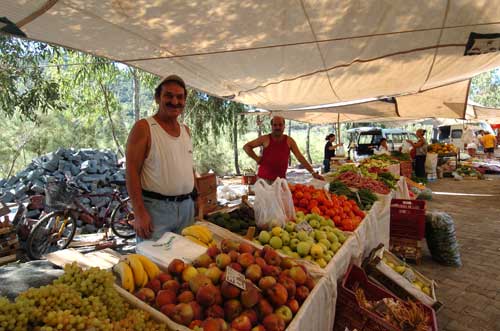 Wednesday market in Selimiye